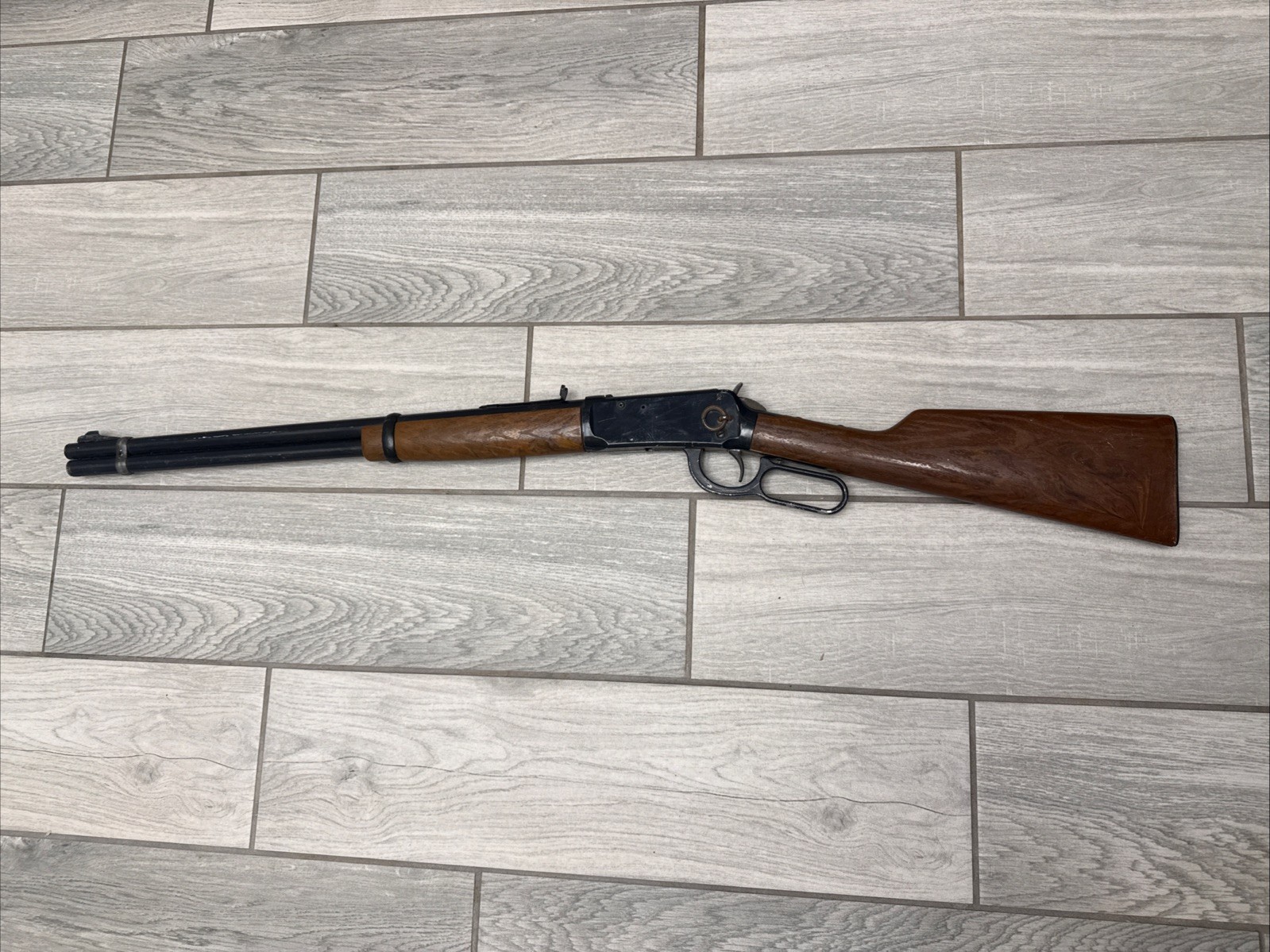 Vintage Early Daisy Model 1894 .177 Cal BB Gun Rifle, Steel Buttplate Works