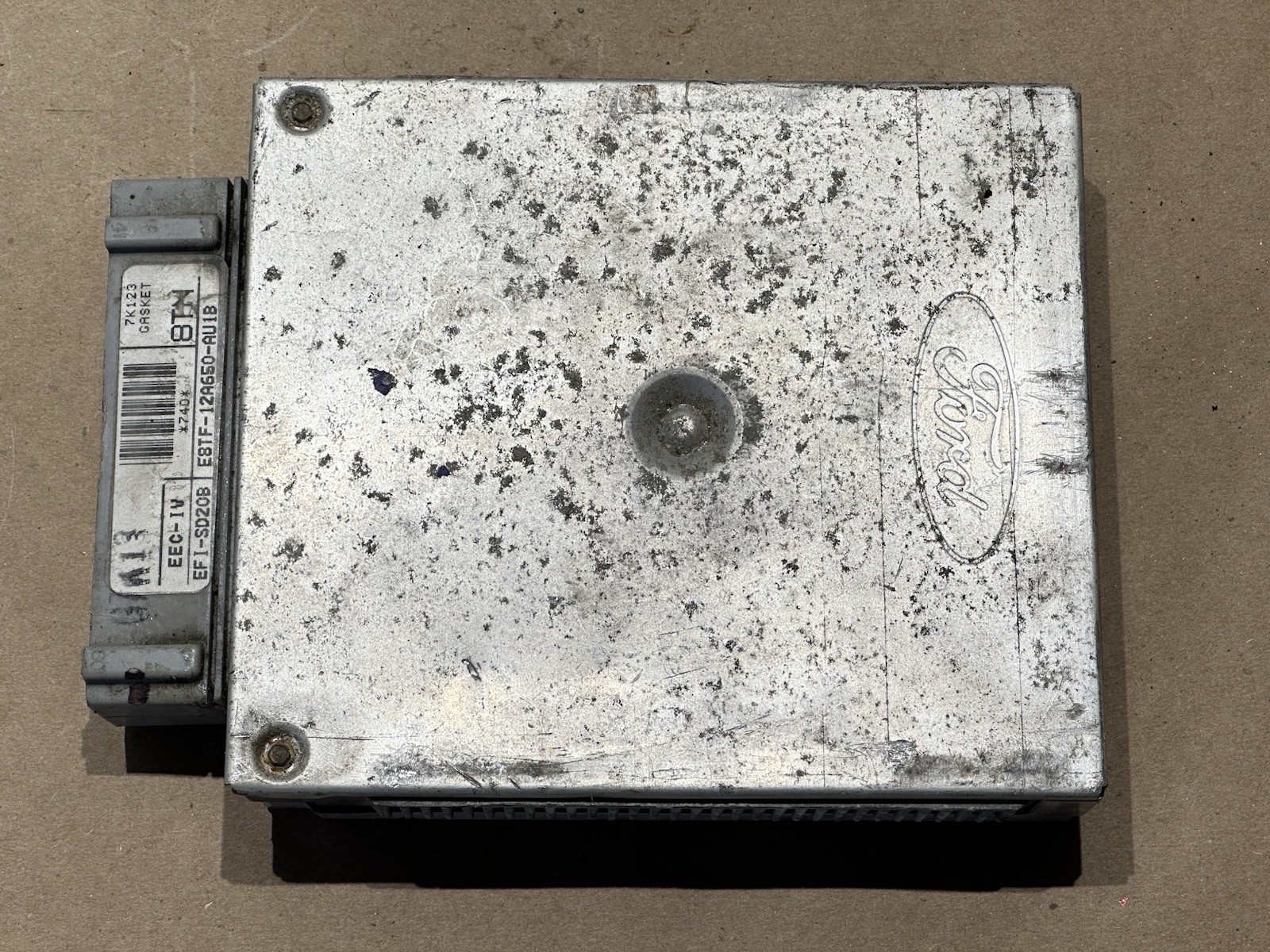 1988 FORD F250 5.8L AT ECU ECM PCM ENGINE CONTROL MODULE E8TF-12A650-AU1B 8TN