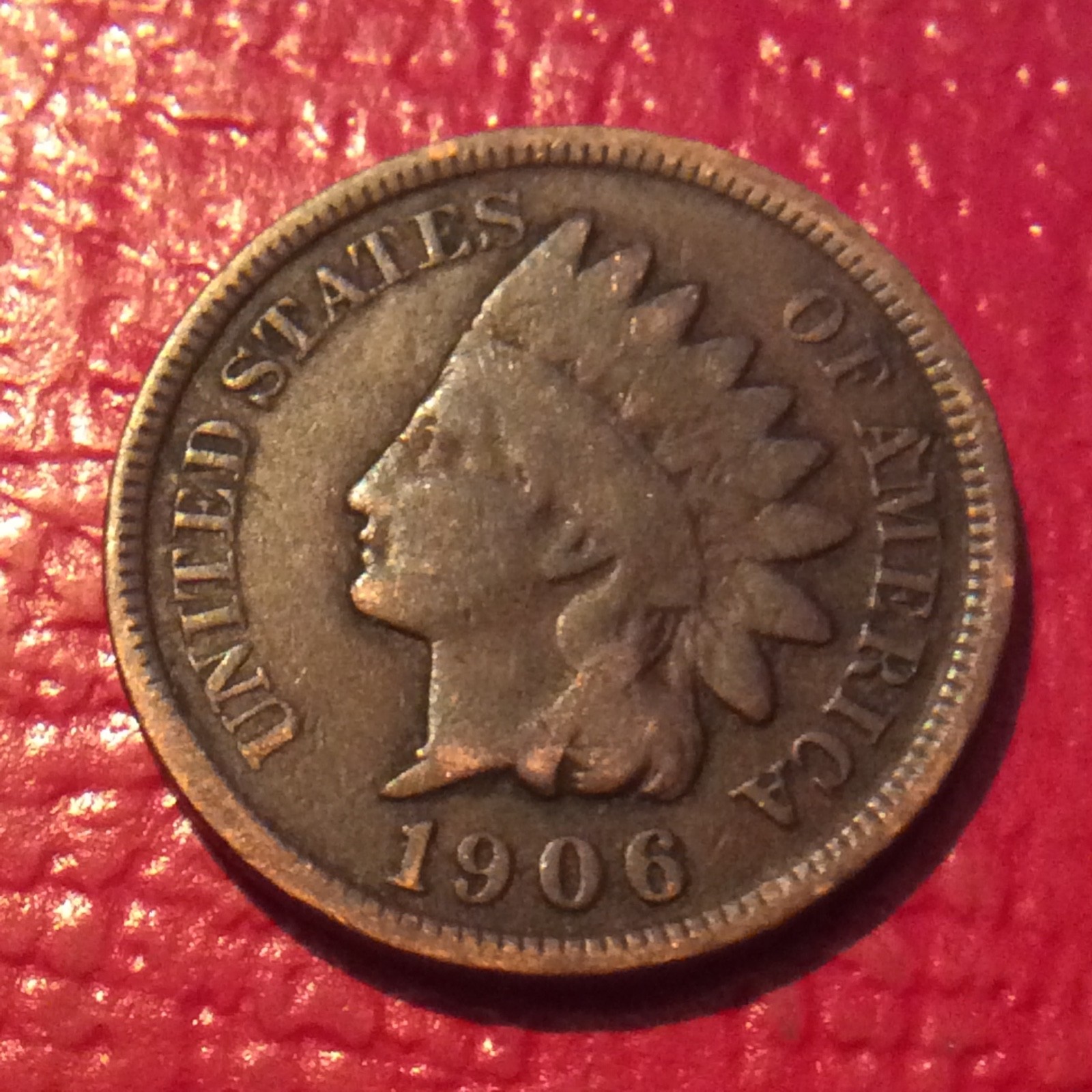 1906 INDIAN HEAD CENT  I-362 FREE SHIPPING