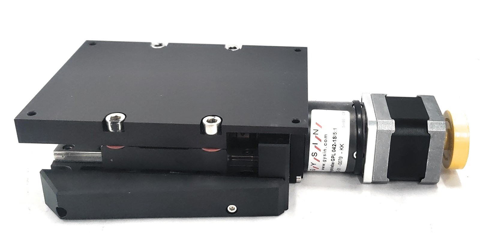 PI LS-120 Motorized Precision Linear Stage Travel Range 40 mm 90 mm/sec w/ Motor