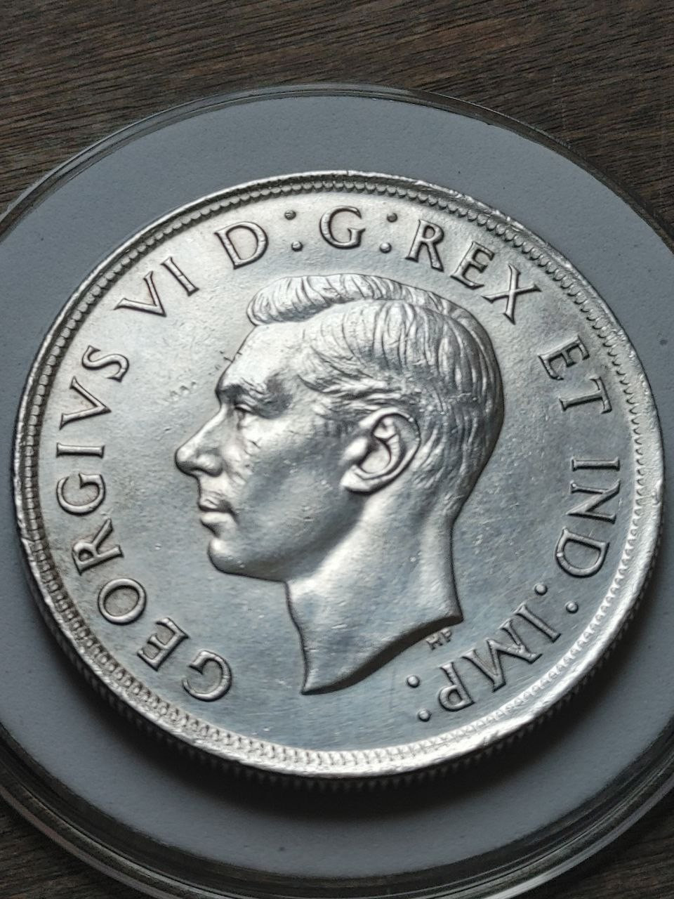 FINER AU SILVER  1938 CANADA SILVER DOLLAR W HOLDER Coa & Box, Nice Surfaces