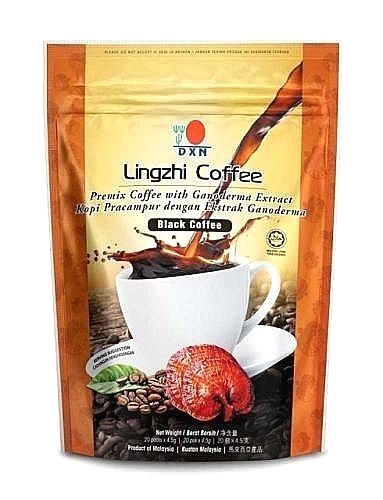 10 Packs DXN Lingzhi Black Coffee Ganoderma Reishi Instant Classic Cafe NEW USA