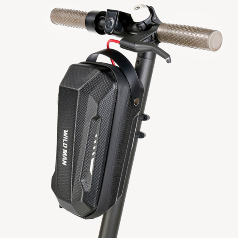 Wildman 3L Hard Shell Electric Scooter Bag Waterproof Folding Bike Handlebar Bag
