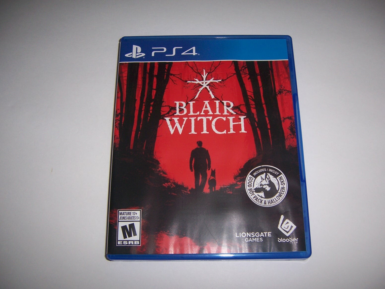 Replacement Case for Blair Witch Sony PlayStation 4 Original Box Authentic