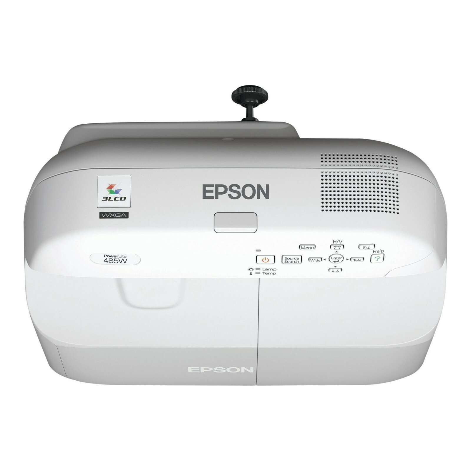 Epson PowerLite 485W H602A Projector 3,100 Lumens
