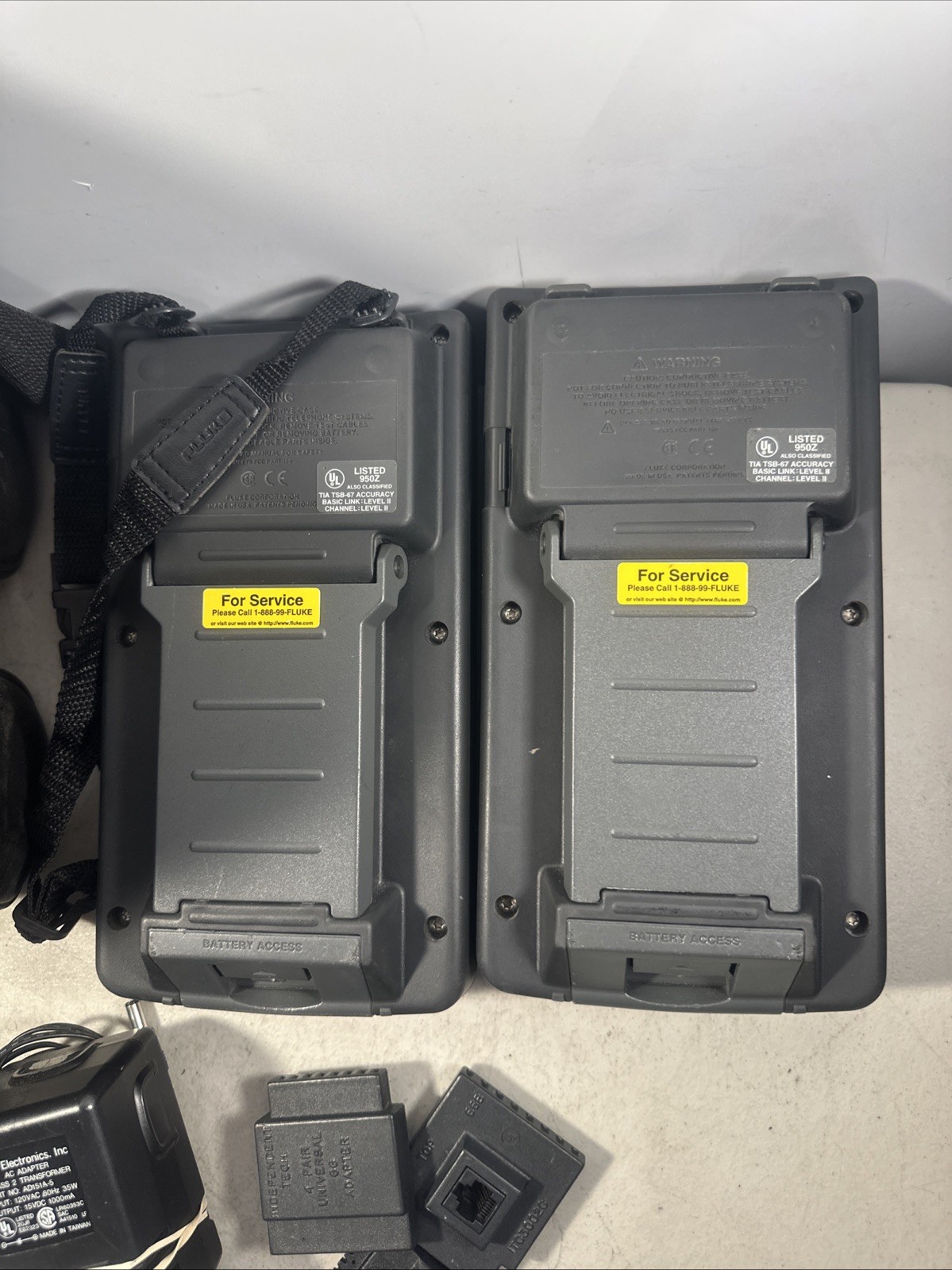 Fluke DSP-2000 Digital LAN Cable Analyzer & DSP-2000SR Smart Remote (read Desc)