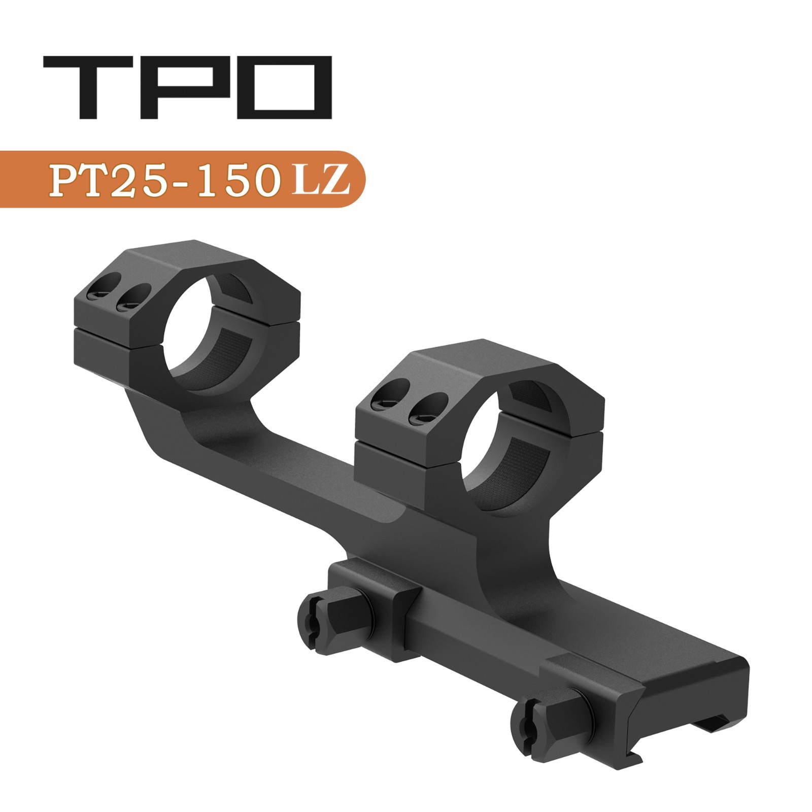 1 inch Cantilever scope ring mount with  fit 20mm Picatinny/ Weaver rail