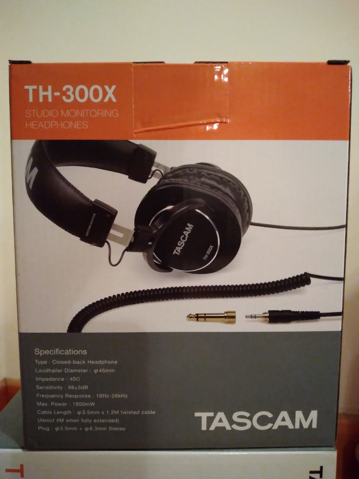 Brand New Tascam Studio Headphones