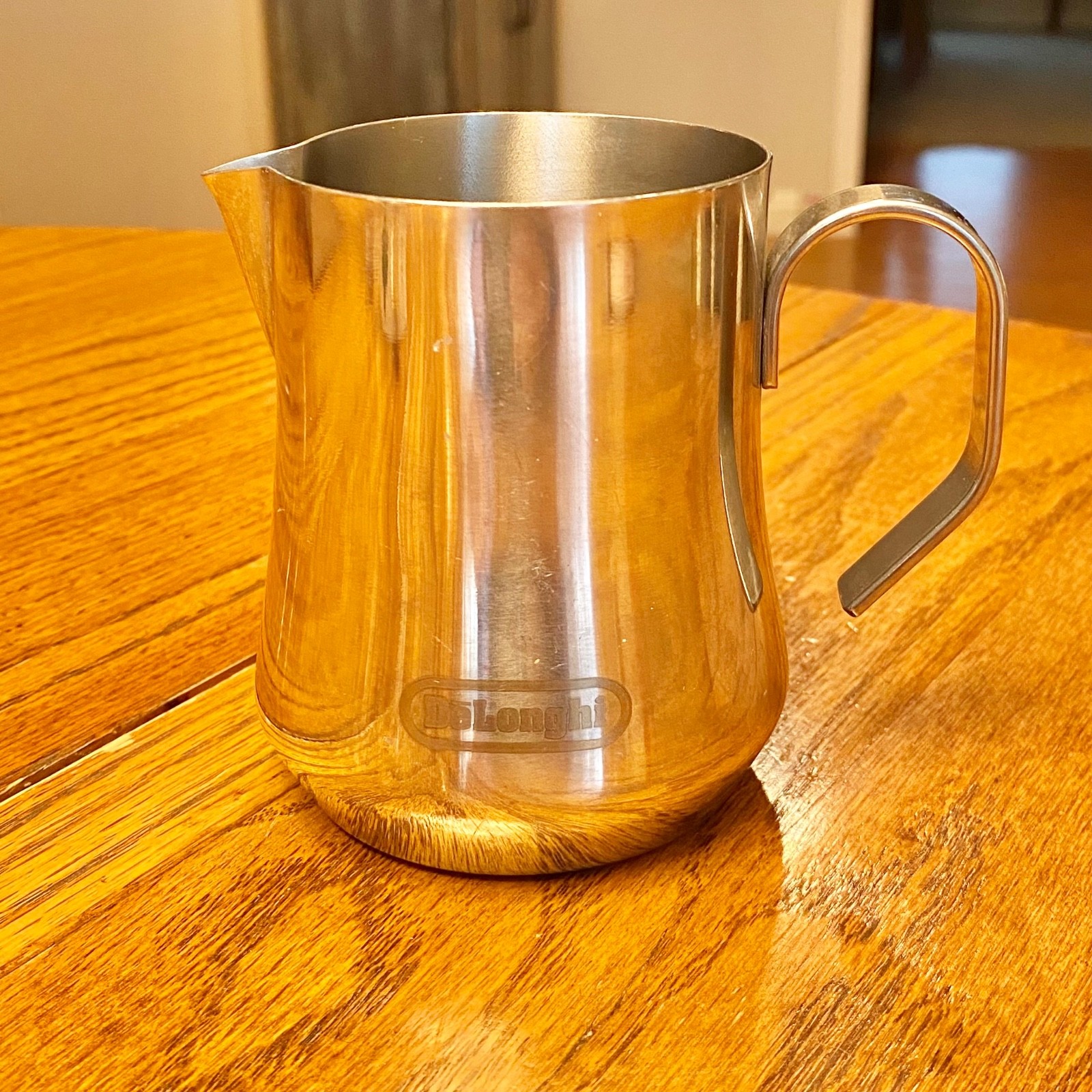 DeLonghi CL 35 Italy 18/10 Stainless Steel Frothing Creamer Pitcher Jug 12oz
