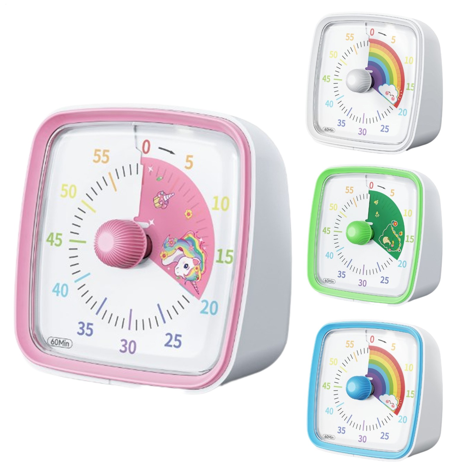 Visual Timer For Kids Classroom Teaching Timer 60 Minute Desk Countdown