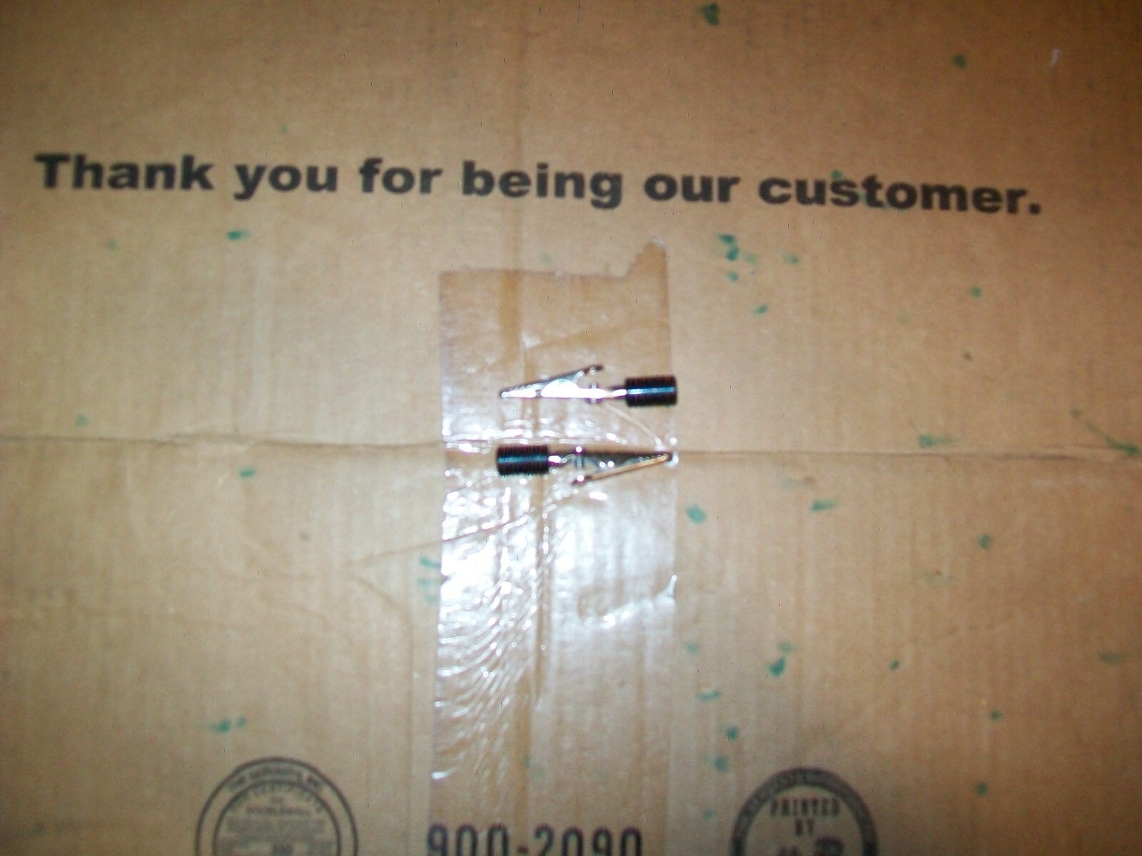 2 Of Kimball Midwest Part # 28-504 Insulated Handle Steel Test Clip Black
