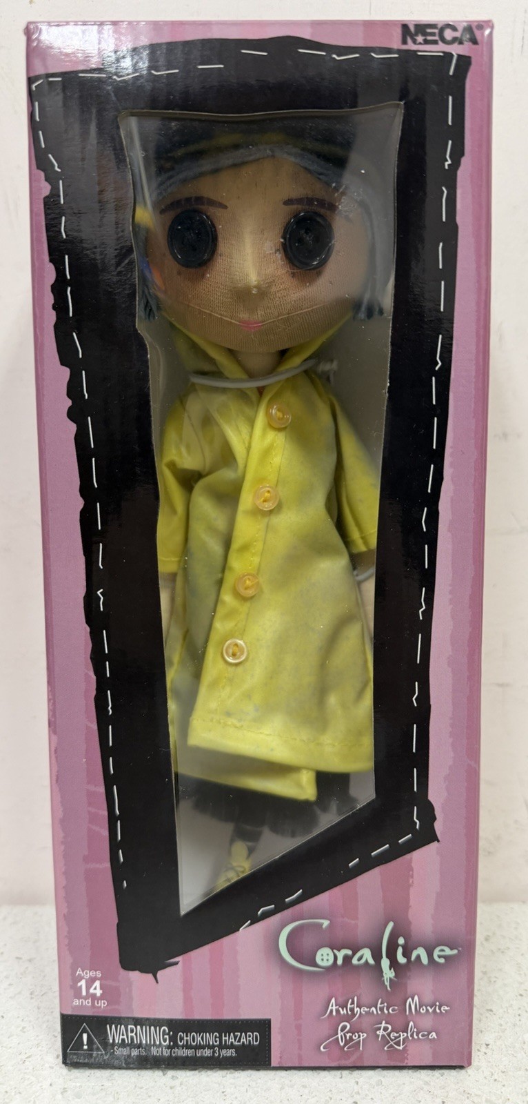 NECA/LAIKA Coraline Movie Prop Replica Doll (Orig Release) Limited Edition-2017