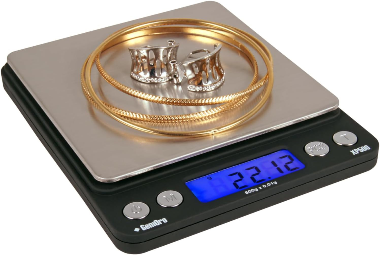 Platinum XP500 | Jewelers Pocket Scale | Countertop Portable Scale with Durable