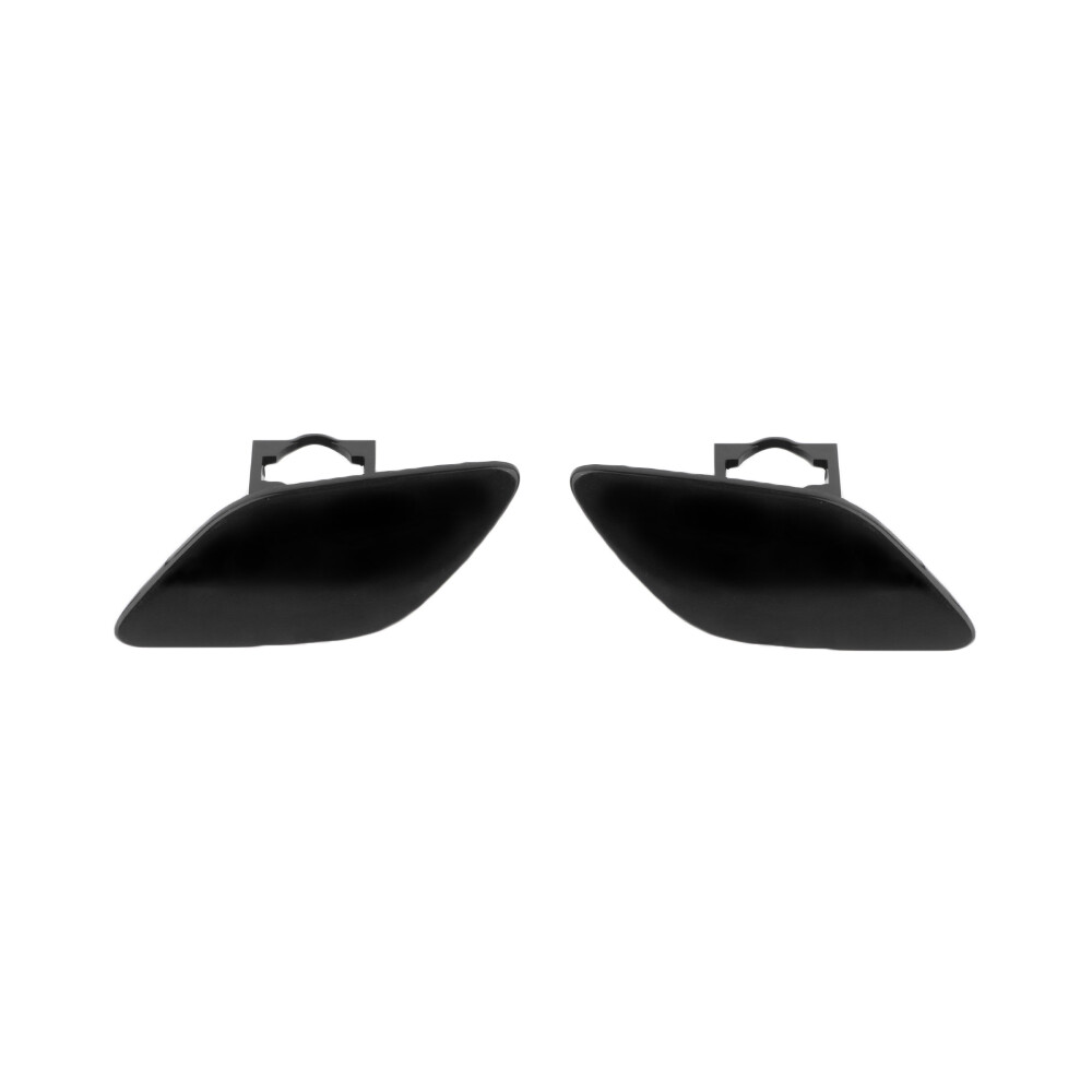 Pair Front Bumper Headlight Washer Cover Cap For BMW E92 Coupe E93 Convertible