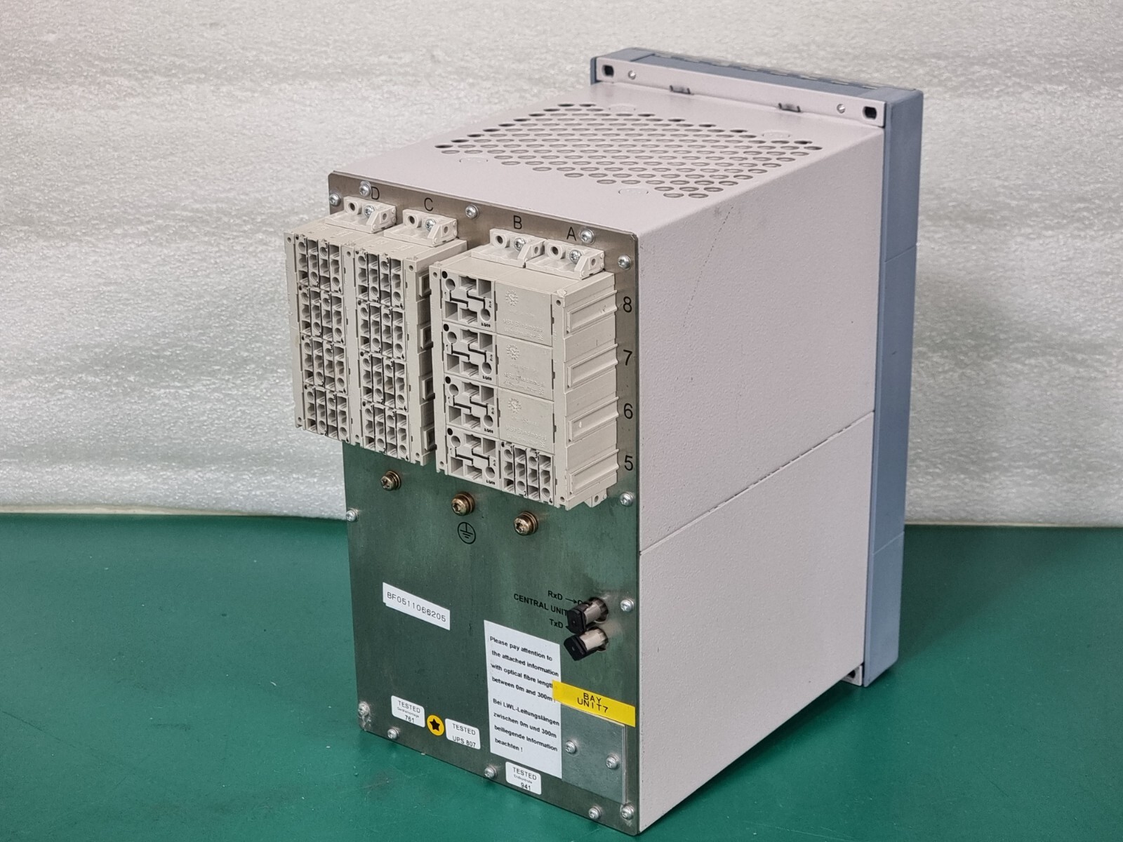 SIEMENS SIPROTEC 7SS52 BUSBAR PROTECTION