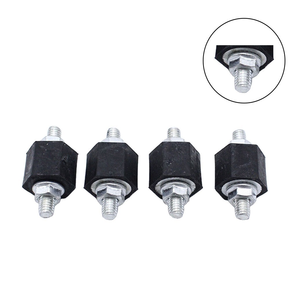 4PCS Suitable For Galaxy Buffer Pad With Nut OEM 102744466 191201256 Black