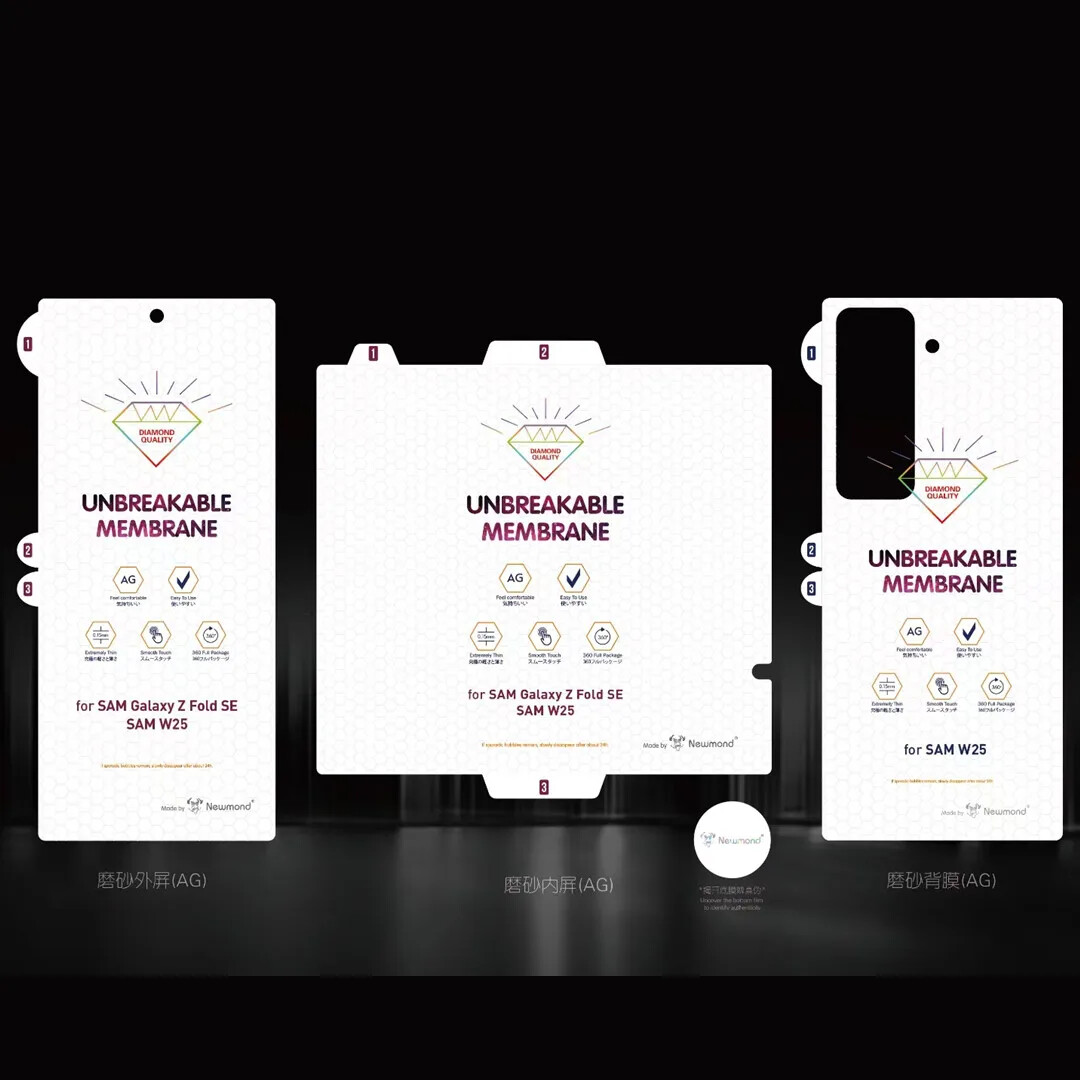 For Samsung Galaxy Z Fold 7 SE 6 AG Matte HD Screen Protector Soft Hydrogel Film