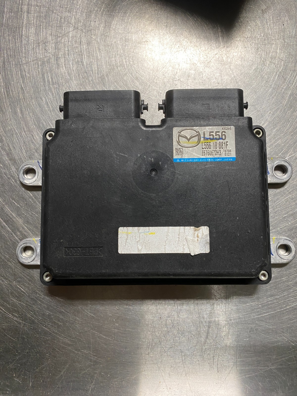 2010 Mazda Cx7 2.5 Engine Motor Control Module Computer ECM ECU Id L55618881F