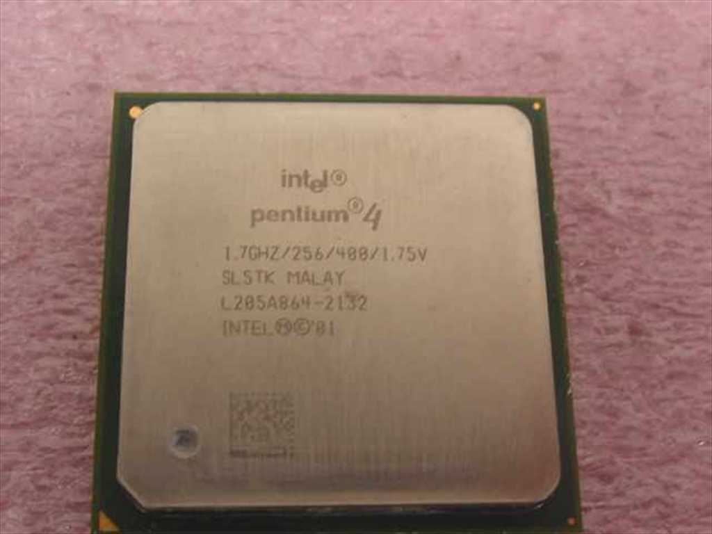 Intel SL5TK P4 1.7 GHz Processor 256/400/1.75V Socket 478 CPU