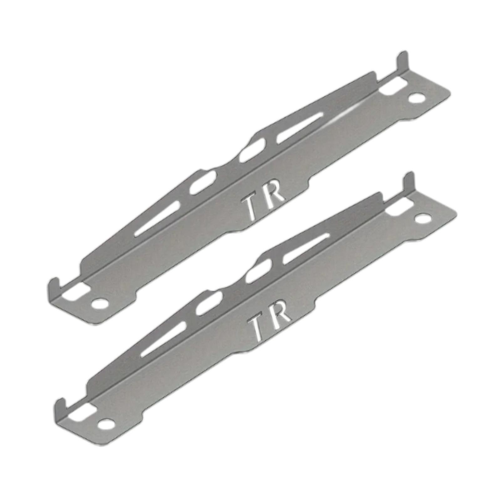 2x Generic Toe Alignment Tool Plates with Hanging Holes Sturdy Easy Wall Mounted