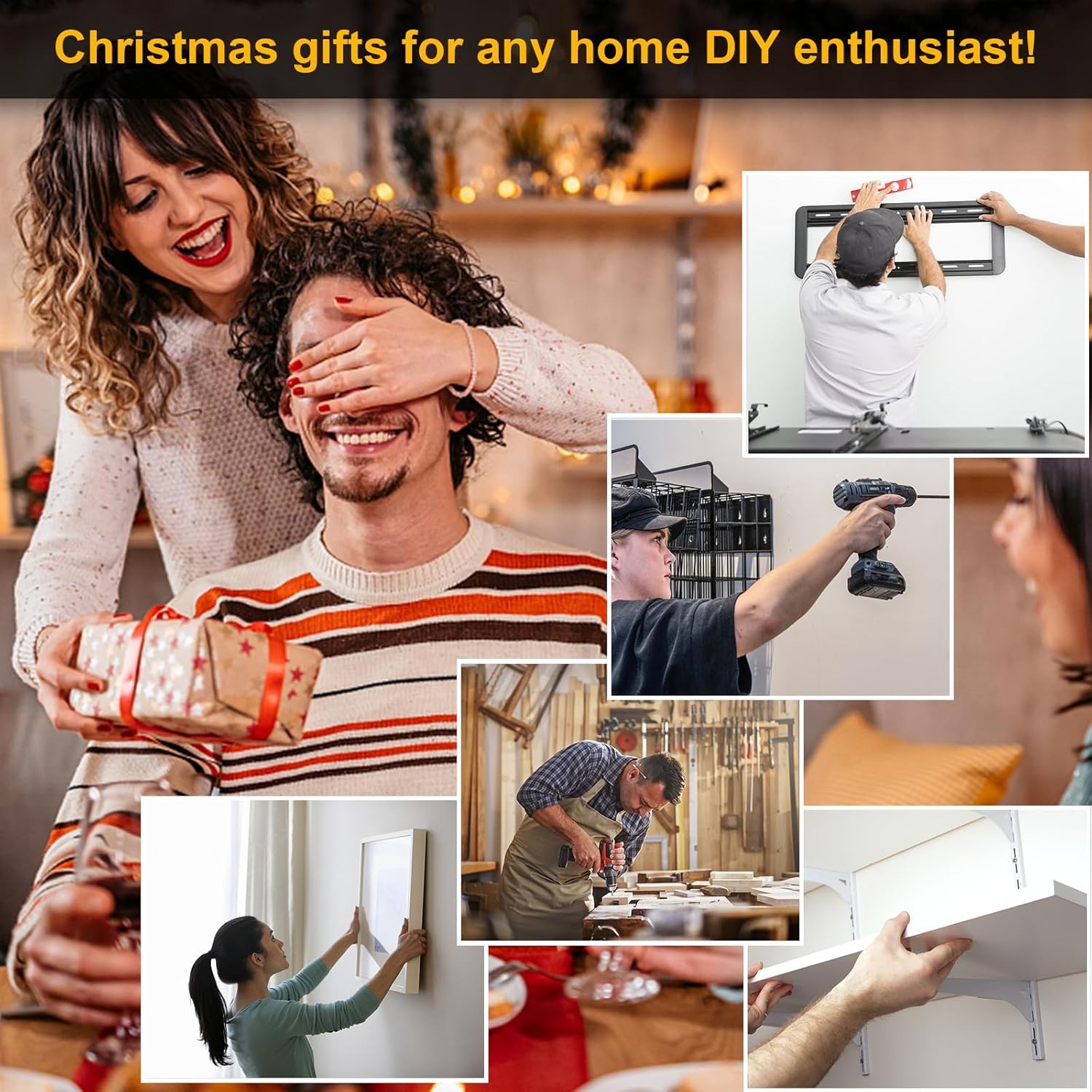 Wall Scanner Stud Finder with LCD Display for Home DIY Mounting 5 in 1
