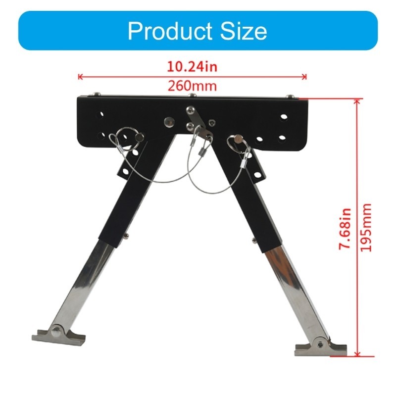 Height Adjustable Step Stabilizer Foldable Step Stabilizer Rustproof
