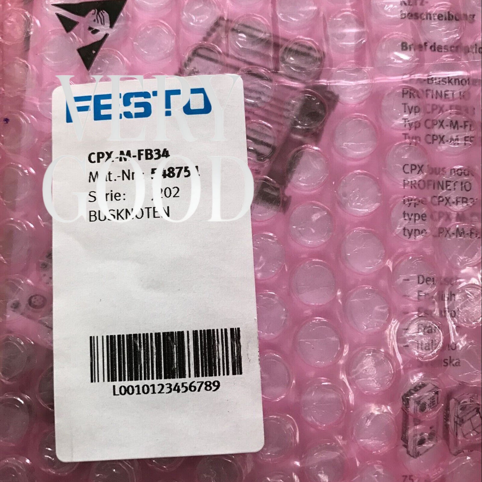 1PCS NEW FESTO CPX-M-FB34 548751 Bus Node CPXMFB34