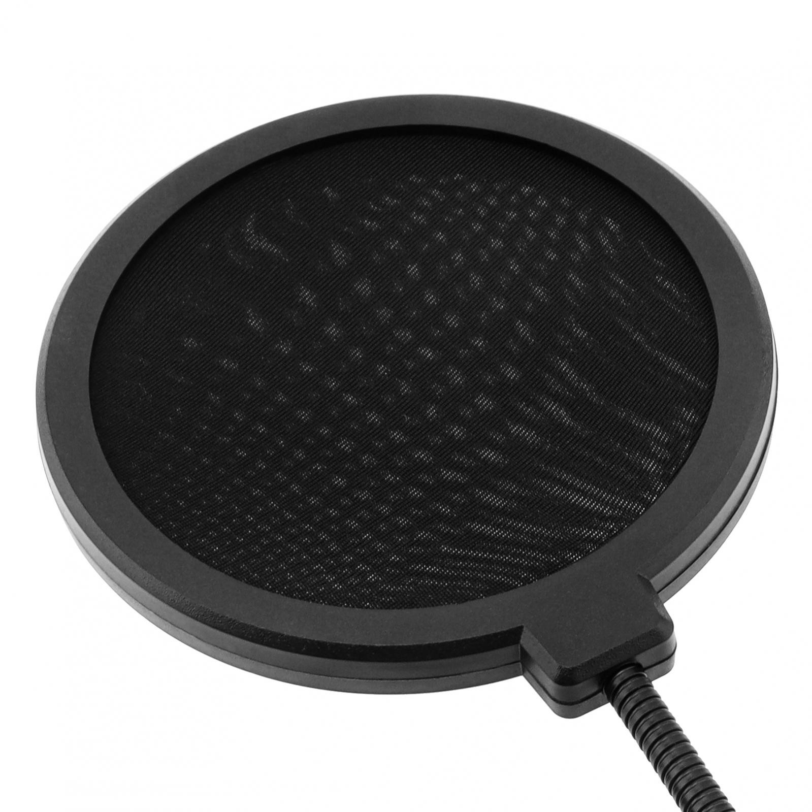 Studio Microphone Pop Filter Flexible Wind Screen Mask Mic Shield for Speaking