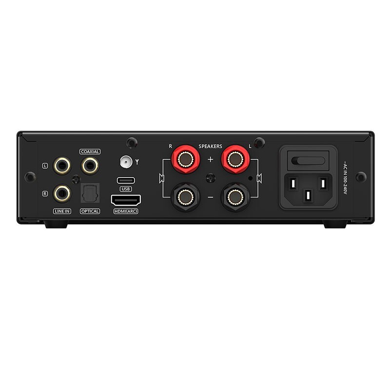 Digital Power Amplifier Bluetooth USB HiFi Decoder 220V DAC 2-Channel SMSL A200