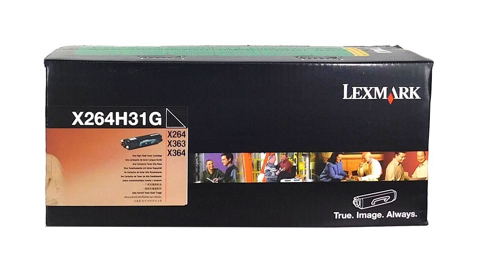 Lexmark X264H31G Black Toner Cartridge