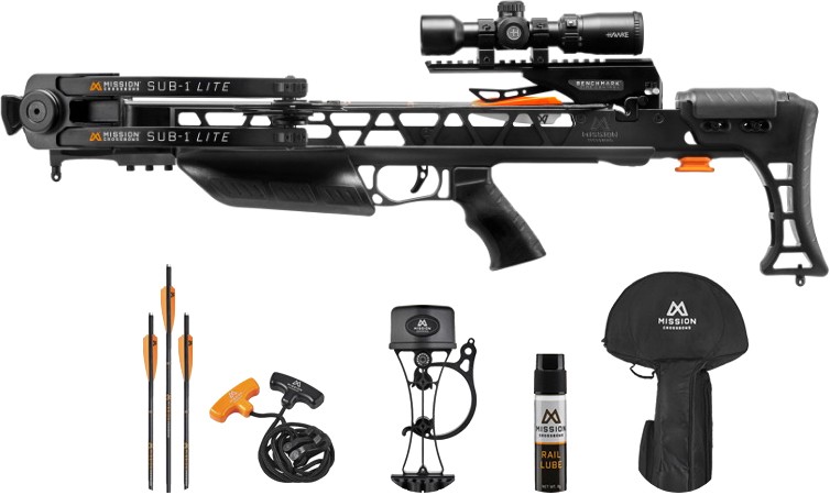 Mission Crossbow Sub-1 Lite - Package 335Fps Black