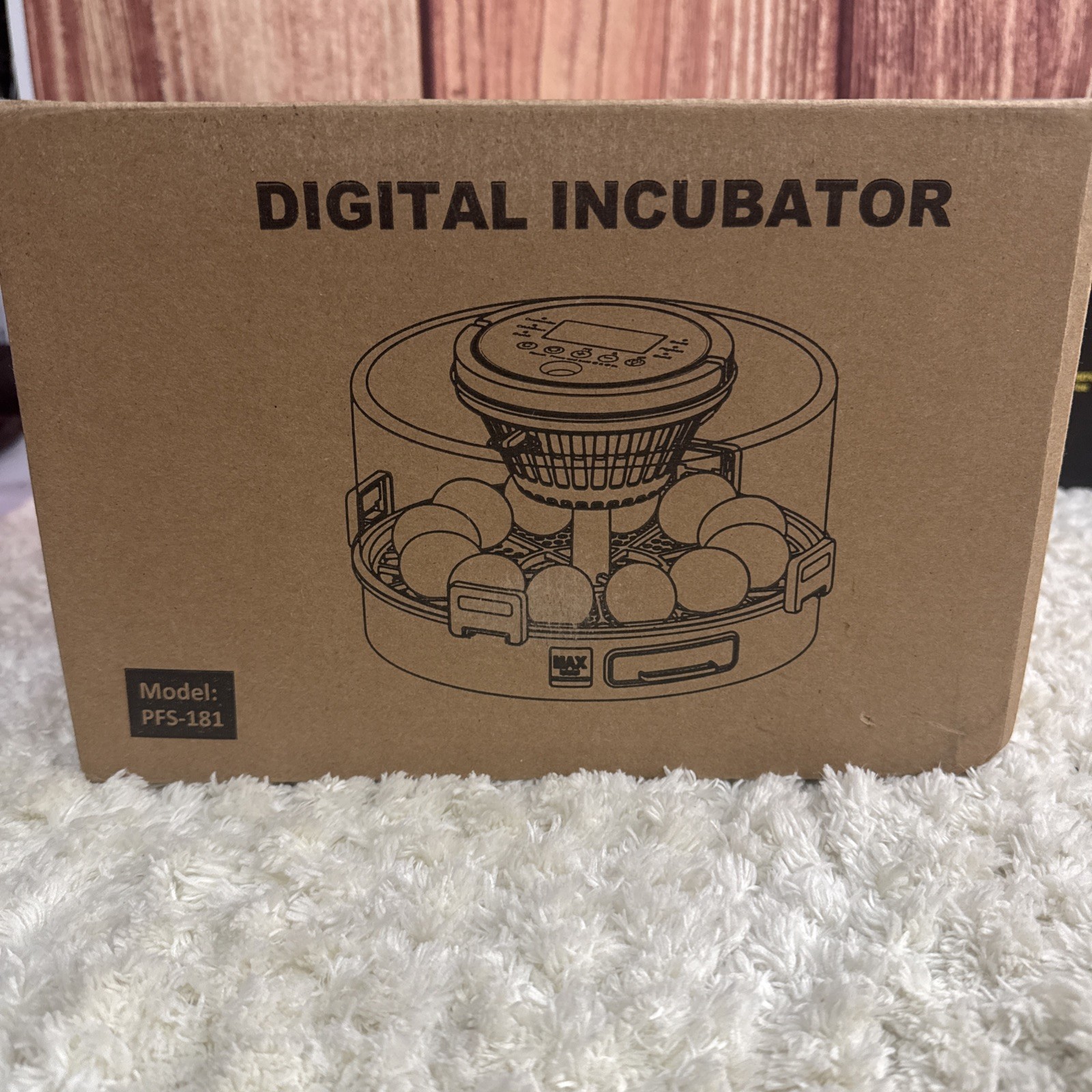 PFS-181 Digital Egg Incubator 12/18 Eggs Homeschool Farm Science STEM New