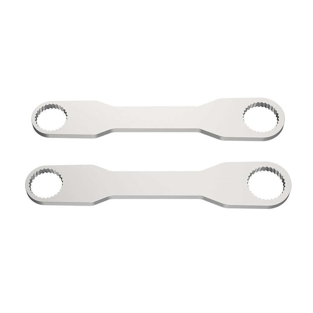PAIR SLIM Steel Parse Wrench Multi-Tool Spanner for Leatherman Disassembly Tool