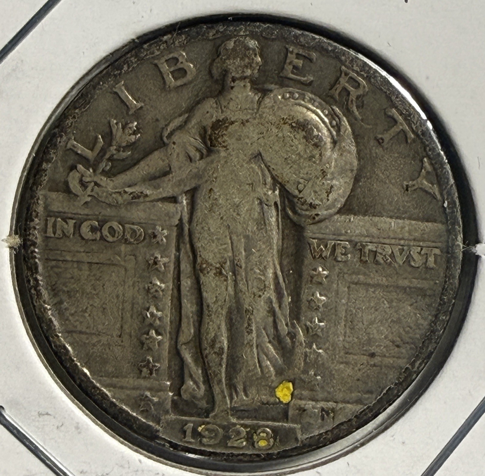 1928-P Standing Liberty Quarter - Silver Coin - FREE SHIPPING - (34-25)