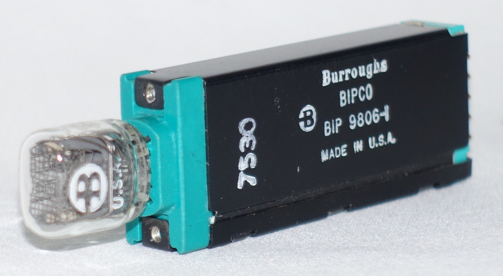 Vintage Burroughs BIPCO BIP 9806-1 Nixie Tube Decoder Driver Module USA