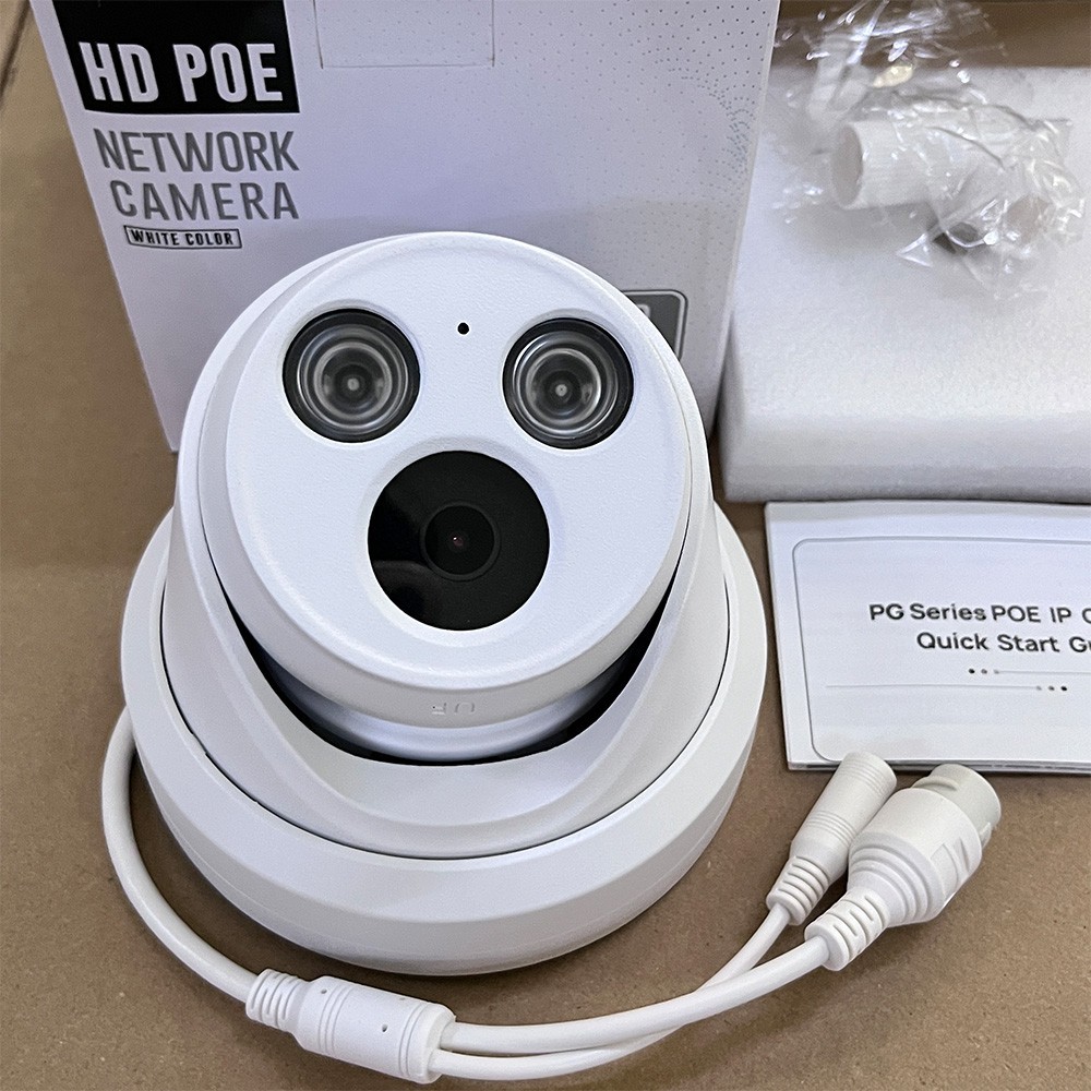 VIKYLIN Turret POE 24h Full Color 8MP 4K IP Surveillance CAMERA MIC Outdoor IP67