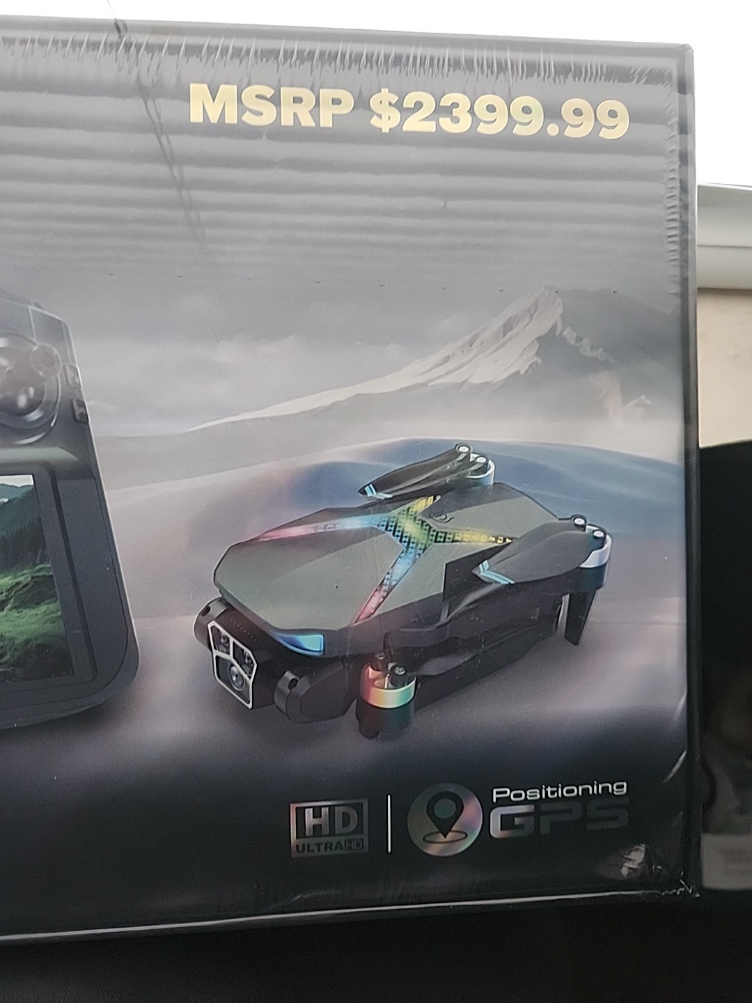 AE31 Sky Vision GPS Built In Screen Brushless Multi-camera Long Range Drone