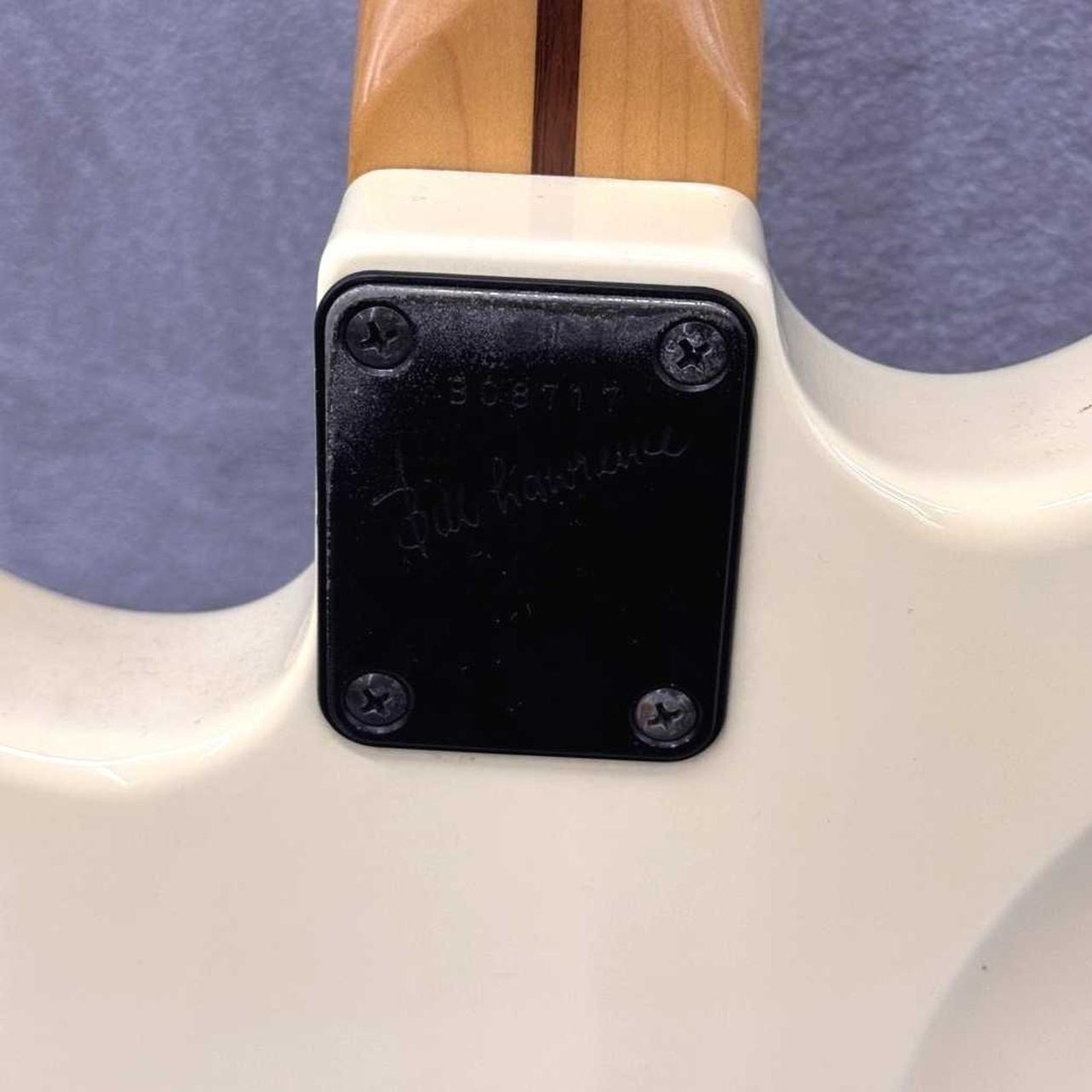 BILL LAWRENCE BS0M-75 Used Maple neck Maple fingerboard White