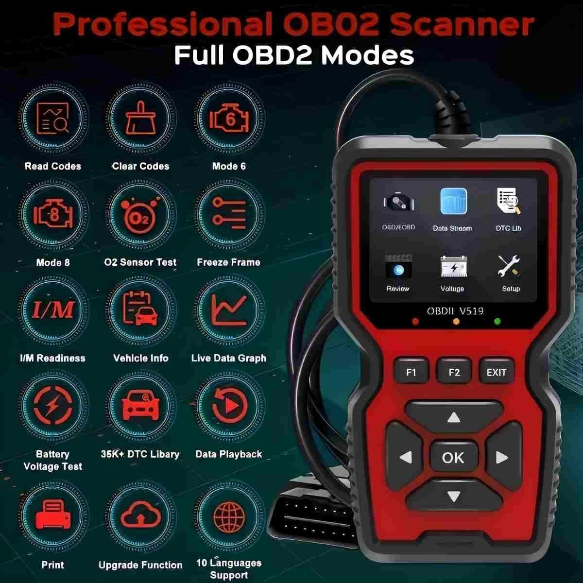 Escaner Automotriz Launch X431 En Español Universal Para Autos OBD2 Professional