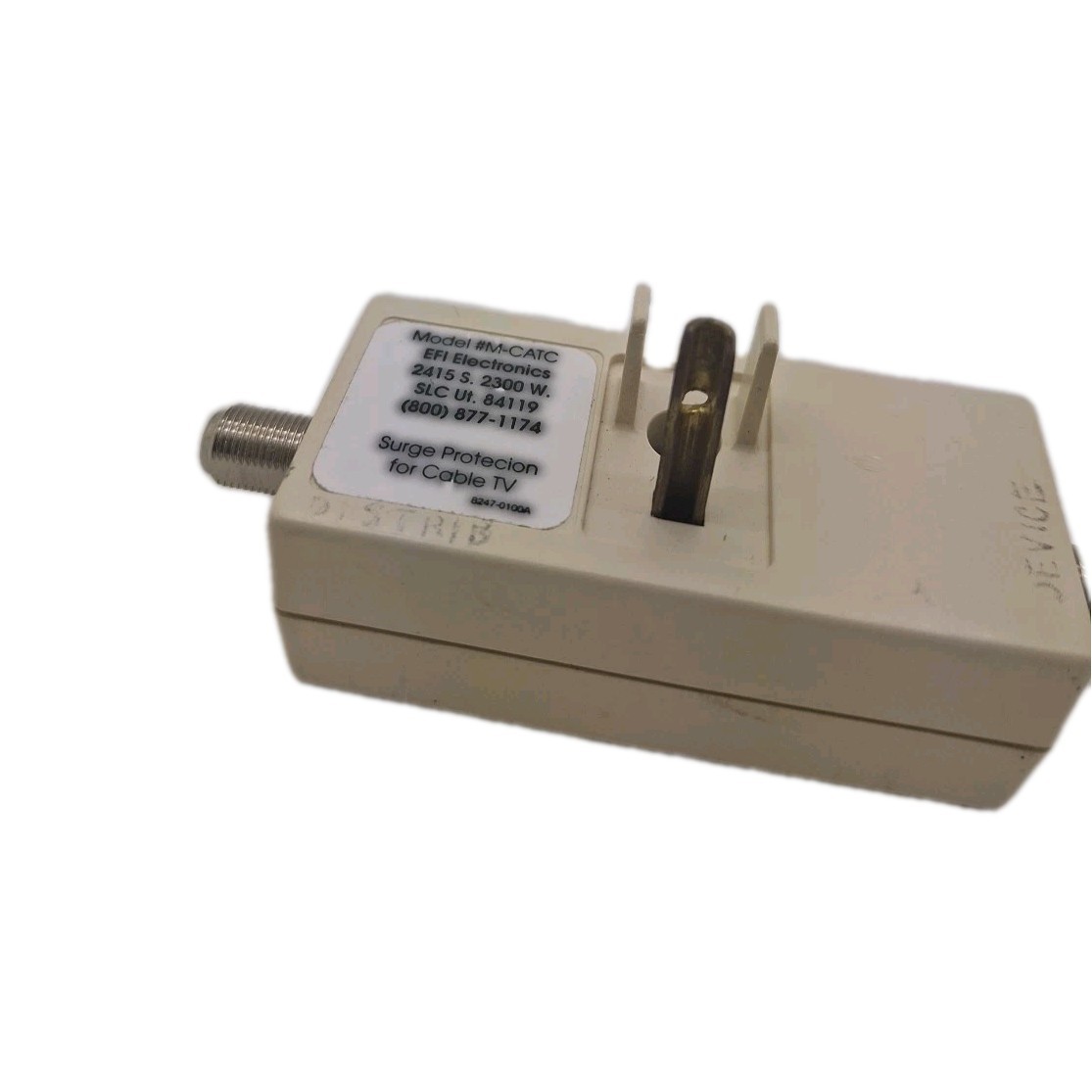 CATV Surge Suppressor EFI Electronics Model M-catc