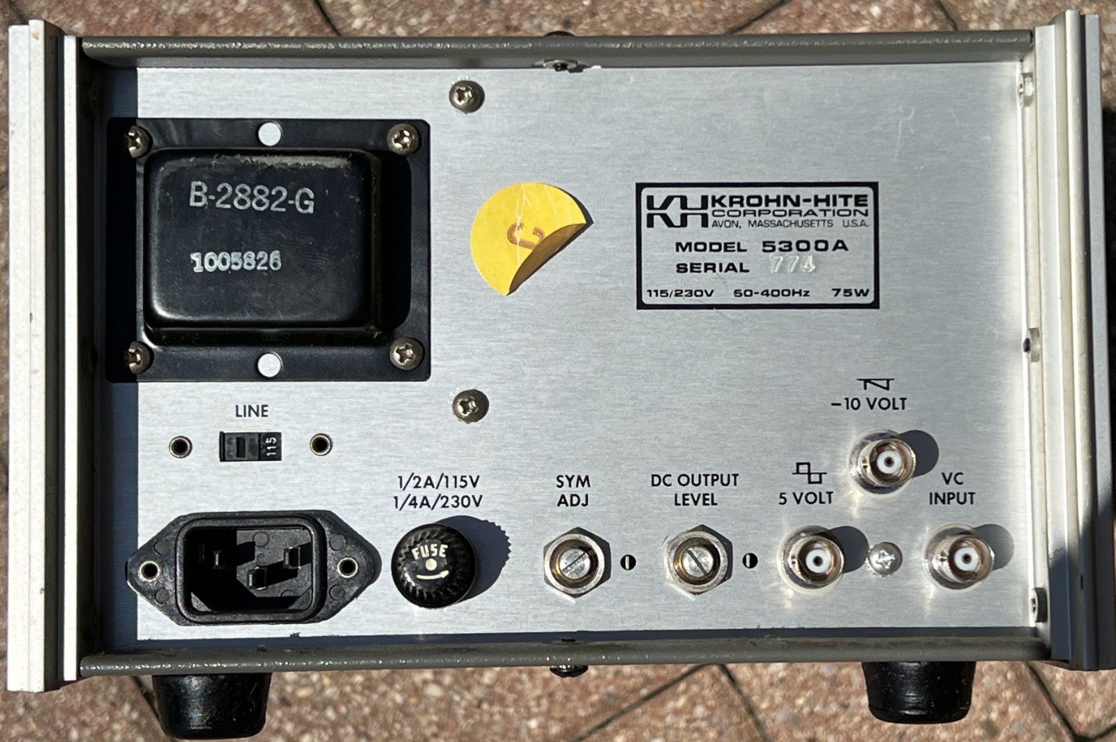Krohn-Hite 5300A Vintage Function Generator