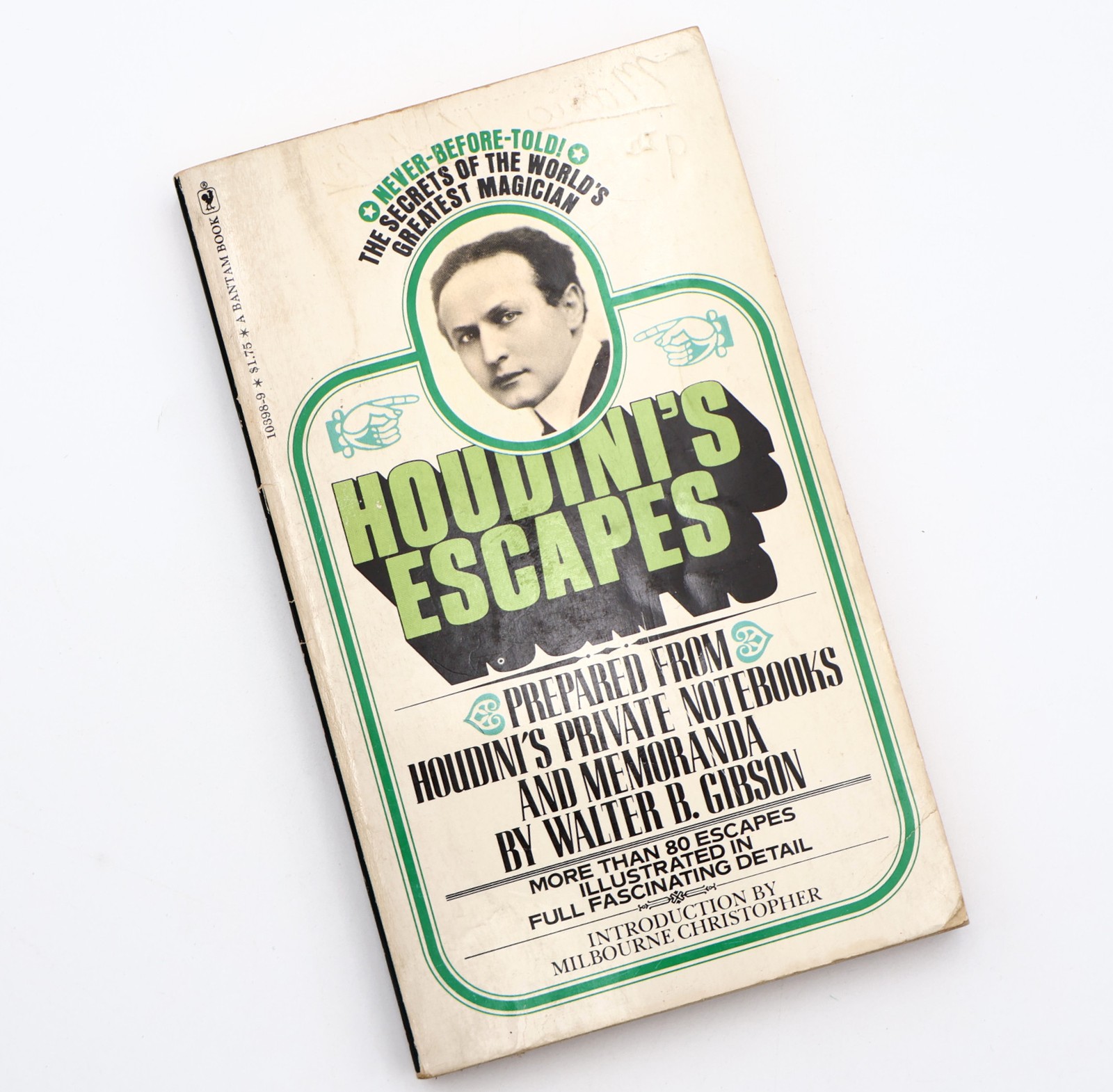 Houdini's Escapes by Walter B. Gibson (Book)