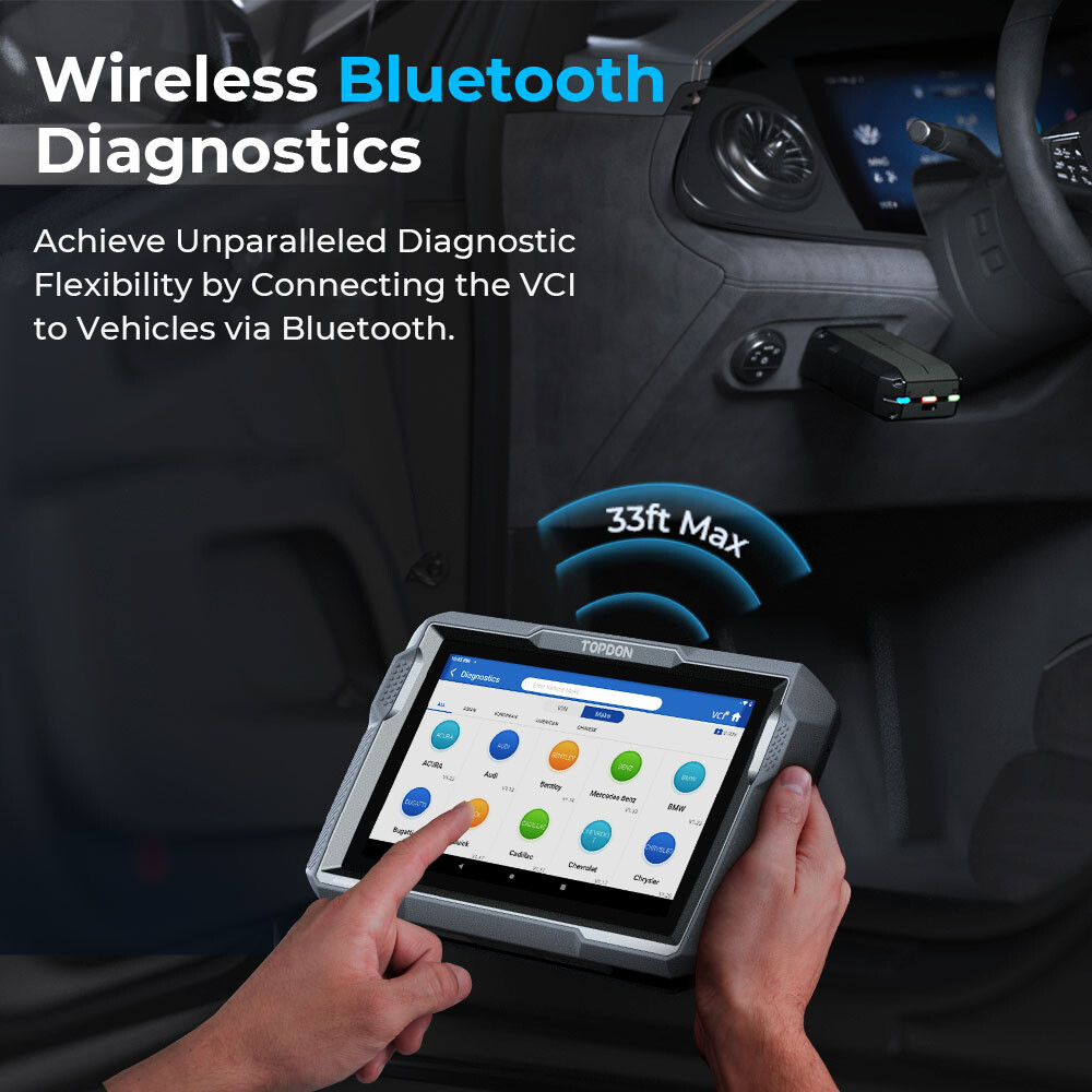 TOPDON ArtiDiag900 Lite Bi-Directional OBD2 Scanner Full System Diagnostic Tool