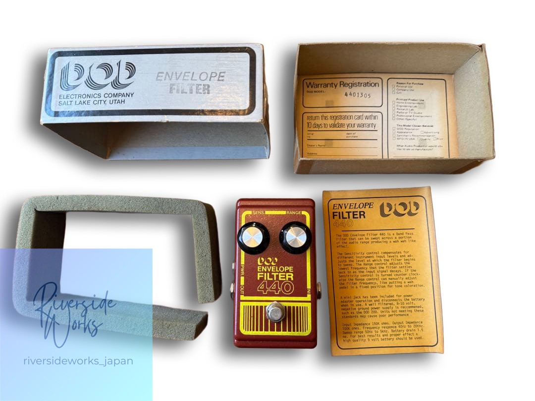 Deadstock DOD ENVELOPE FILTER 440 Pedal