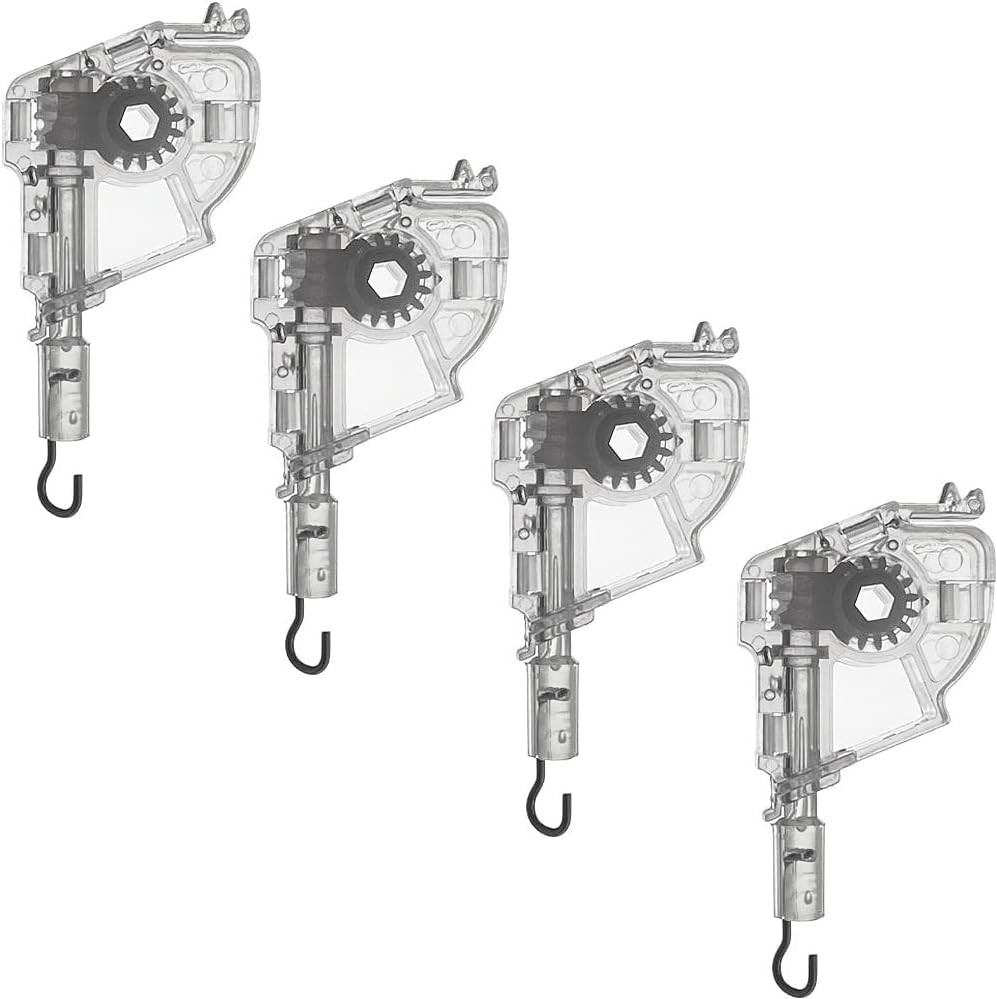 4pcs Wand Tilter for 2" Blinds Hexagon Shaped Gear Hook Connection for 2" Low