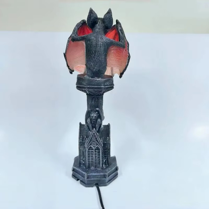 Shadow Wing Bat Lamp US Plug Table Light For Halloween 21CM