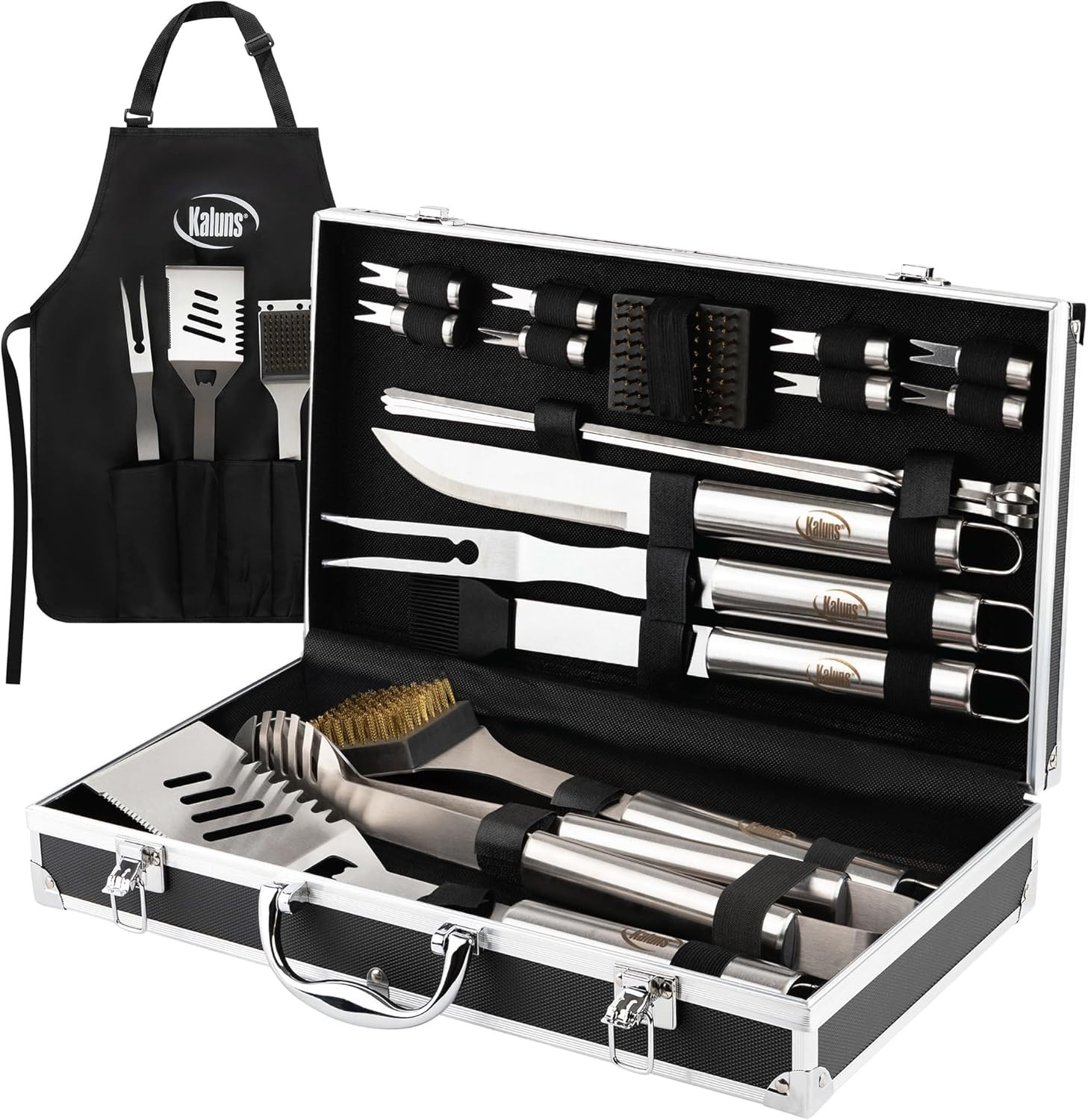 Grilling Accessories, Birthday Gifts for Men Grilling Gifts, Heavy Duty Stainles