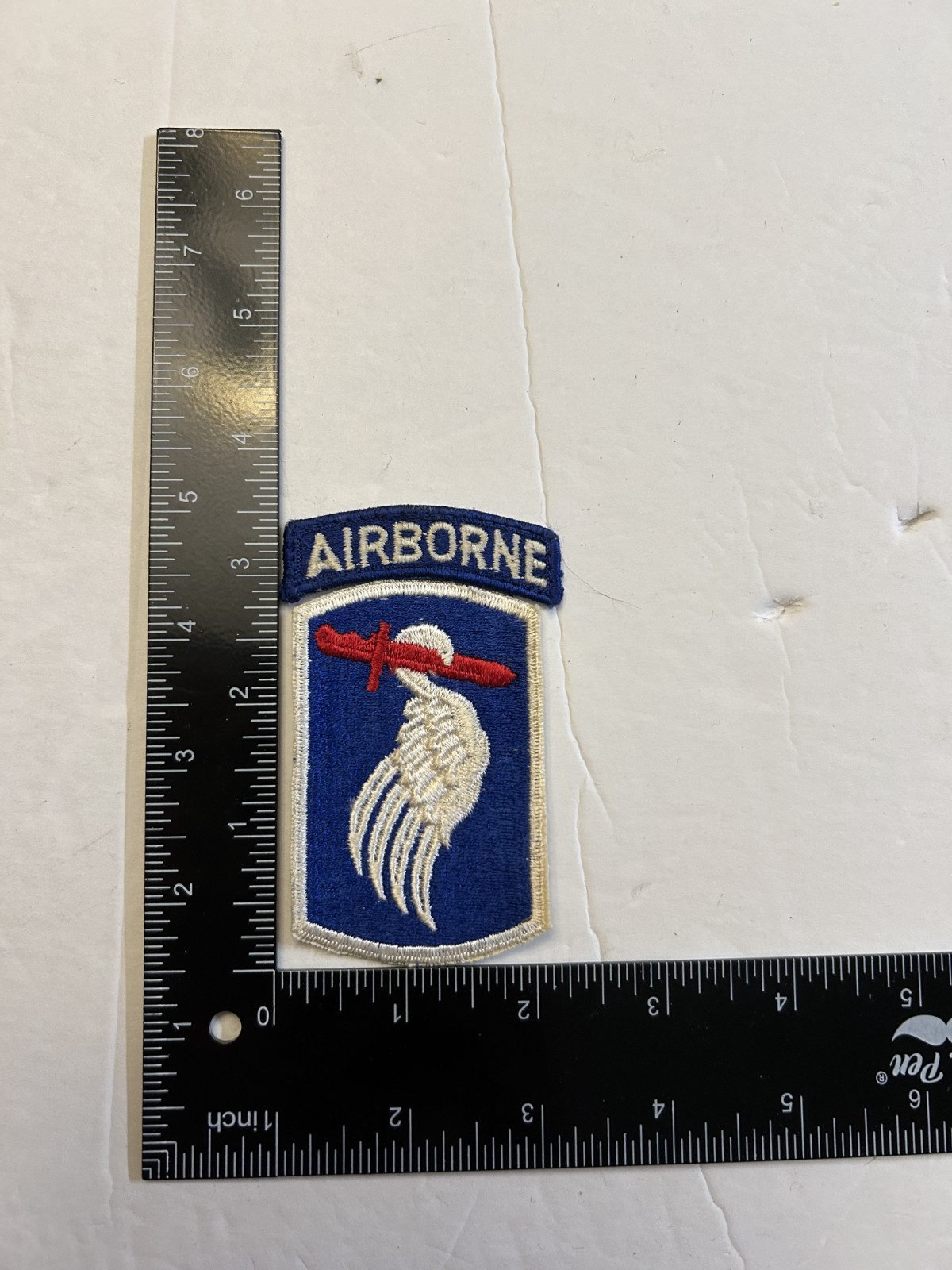 MH1036 Original US Army 1960s Shoulder Patch 173rd Airborne Brigade IR2D