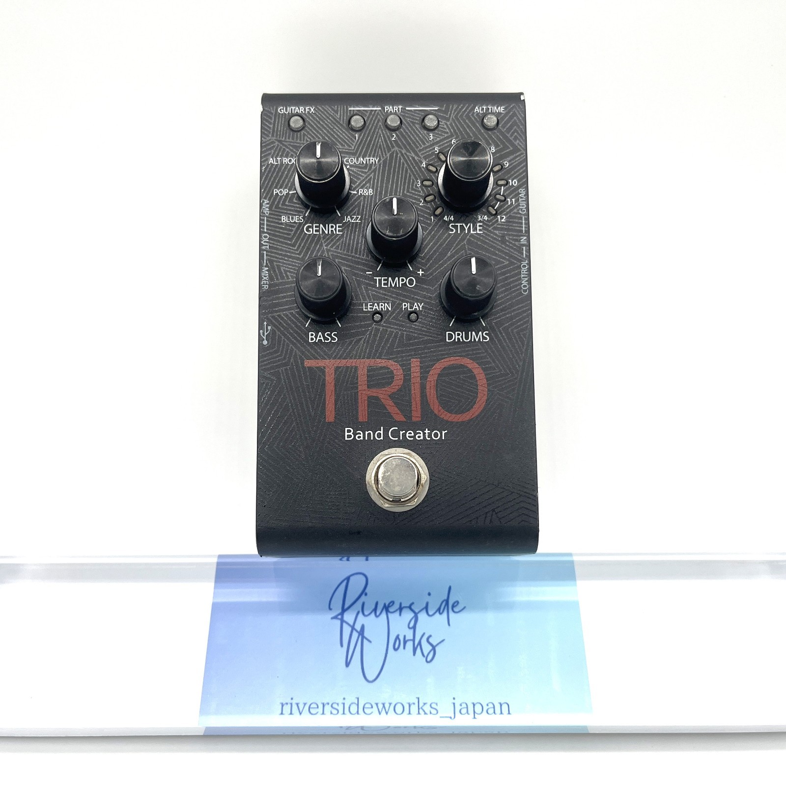 DigiTech TRIO Band Creator Guitar Effect Pedal Used Tested