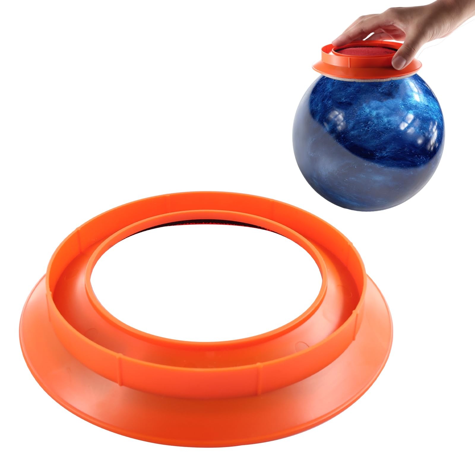 Universal Sanding Pad Holder for Bowling Balls, Precision Surface Maintenance...